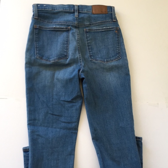 MADEWELL 11” high-rise skinny jeans size 27 - Picture 3 of 8